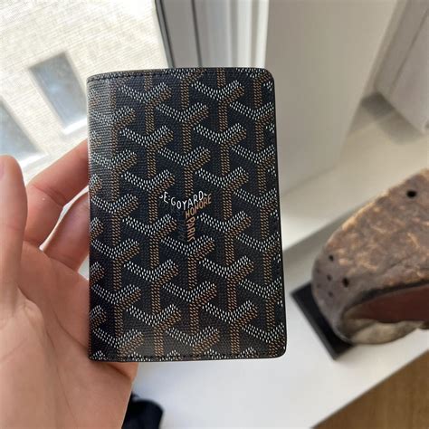 goyard men's wallet|Goyard passport wallet.